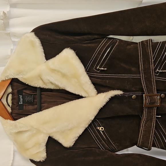 Taunt Brown and Cream Teddy Jacket - Picture 2 of 9